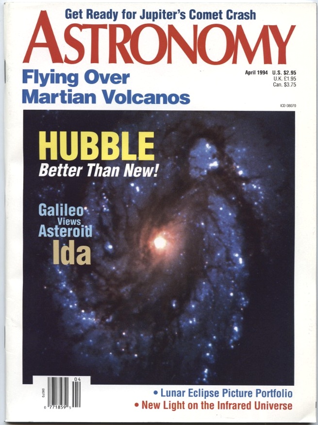 Astronomy Magazine April 1994