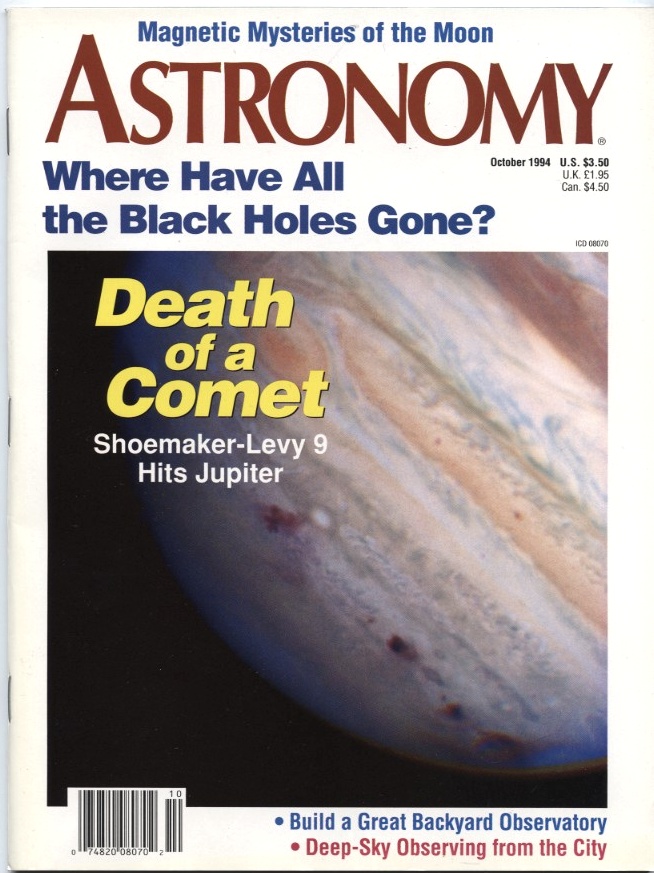 Astronomy Magazine October 1994