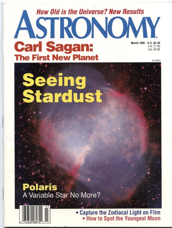 Astronomy Magazine March 1995