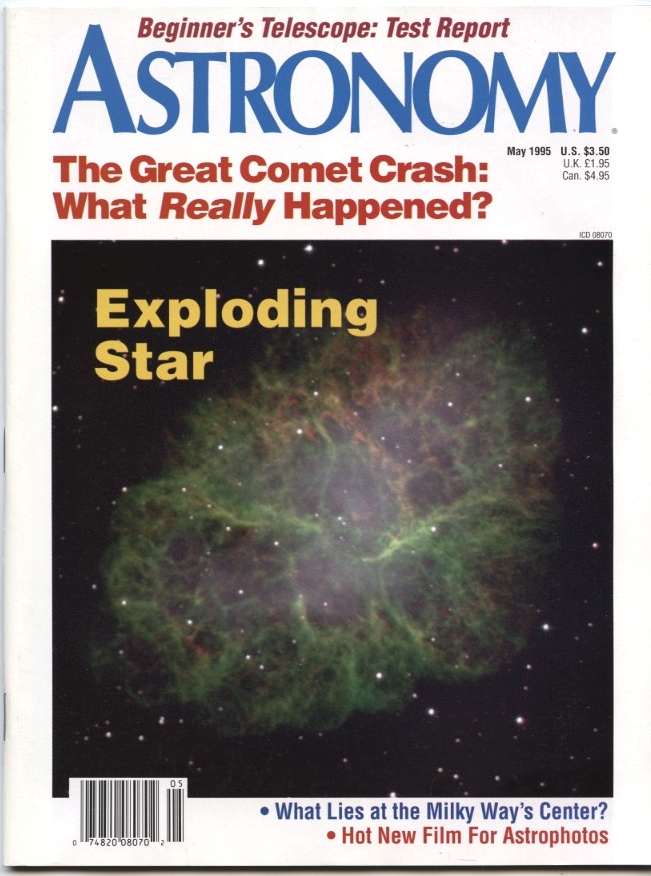 Astronomy Magazine May 1995