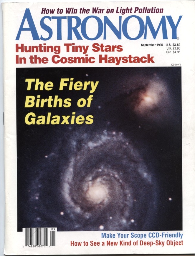 Astronomy Magazine September 1995