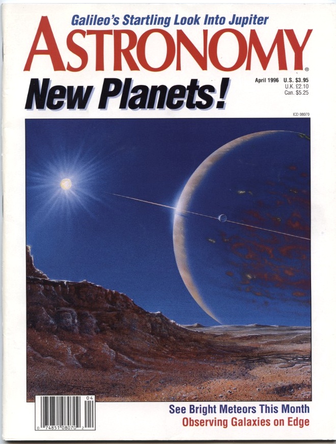 Astronomy Magazine April 1996