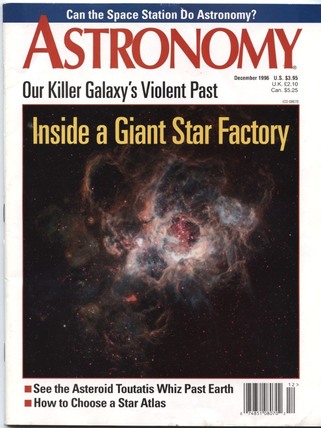 Astronomy Magazine December 1996