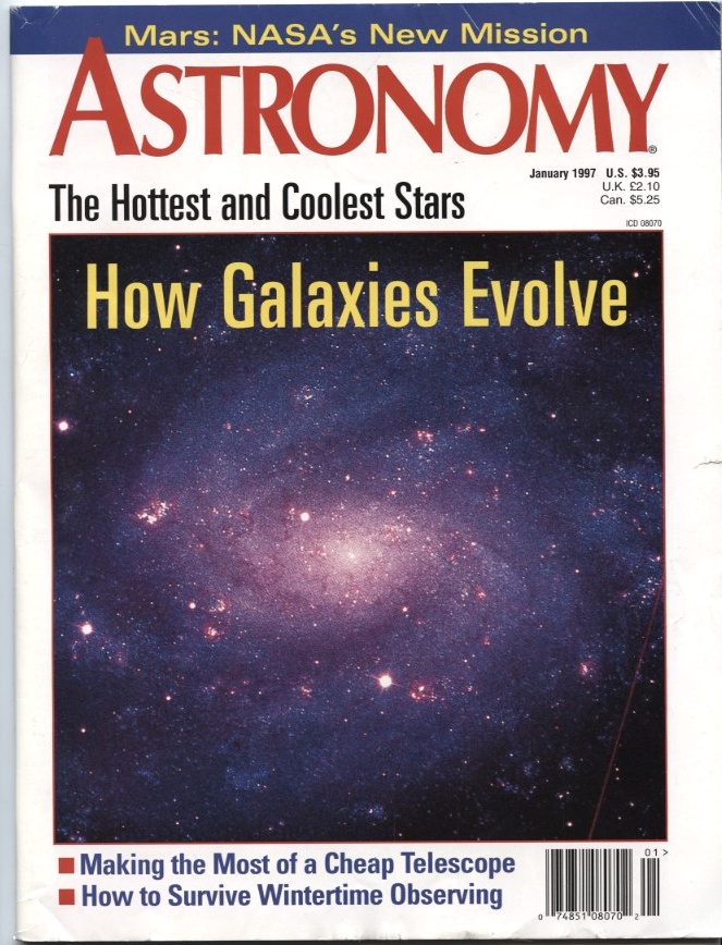 Astronomy Magazine January 1997
