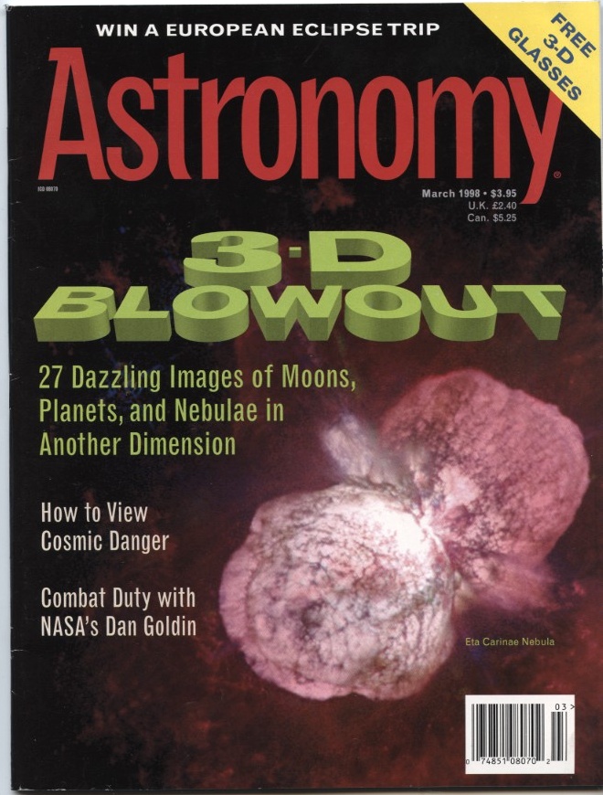 Astronomy Magazine March 1998