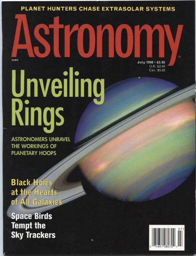 Astronomy Magazine July 1998