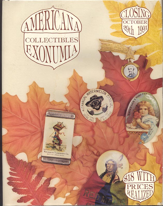 Kurt R Krueger Collectibles Auction October 1991