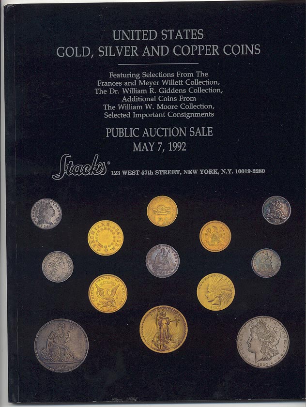 Stacks United States Gold Silver Copper Coins Sale May 1992
