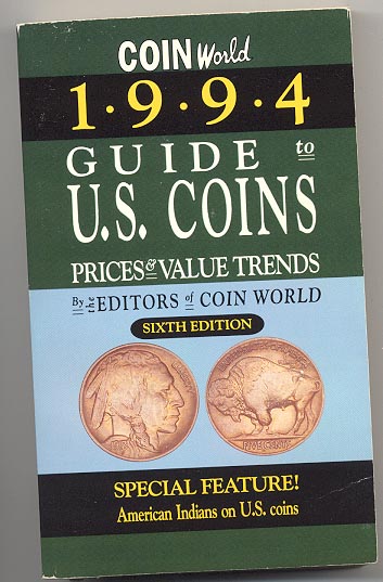 1994 Guide to U S Coins Prices and Value Trends Coin World