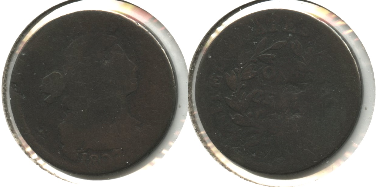 1807 Draped Bust Large Cent Fair-2 #a