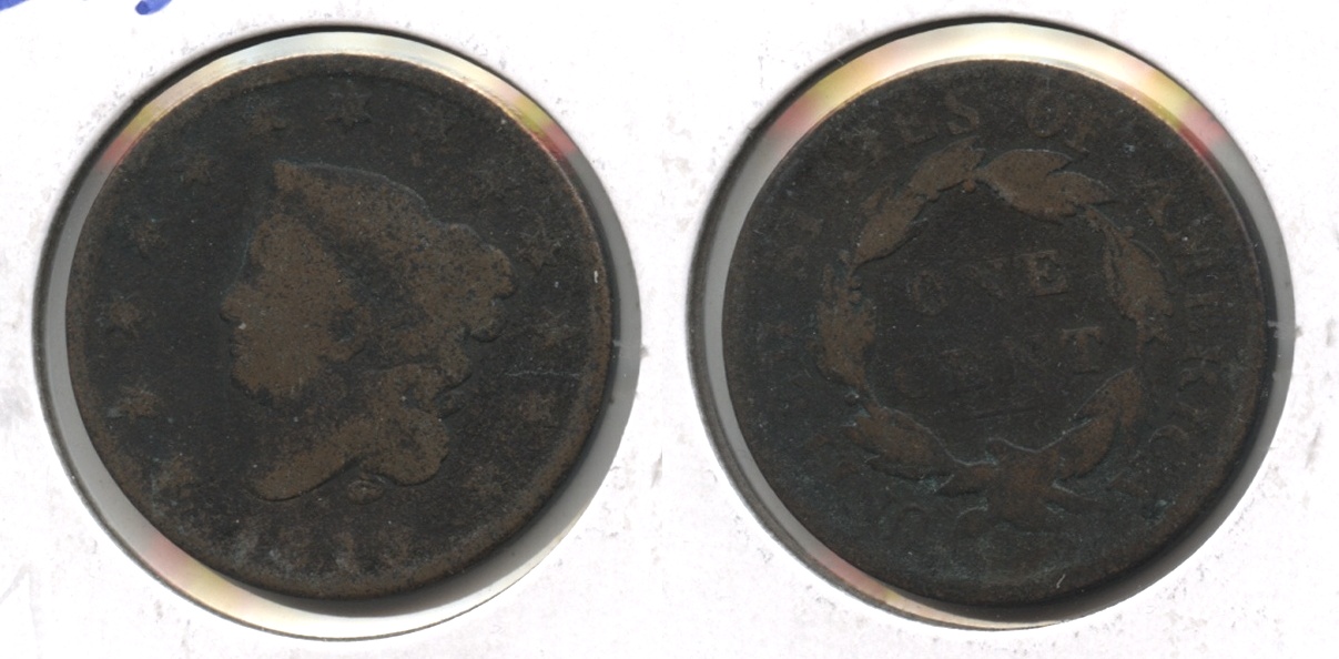 1819 Coronet Large Cent AG-3 #c