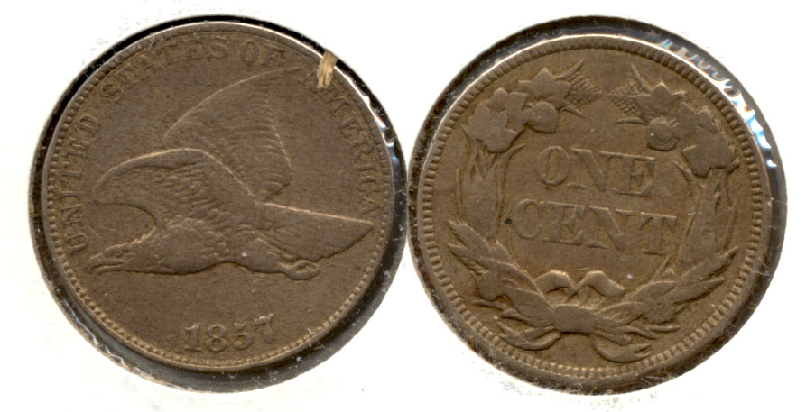 1857 Flying Eagle Cent VF-20 g