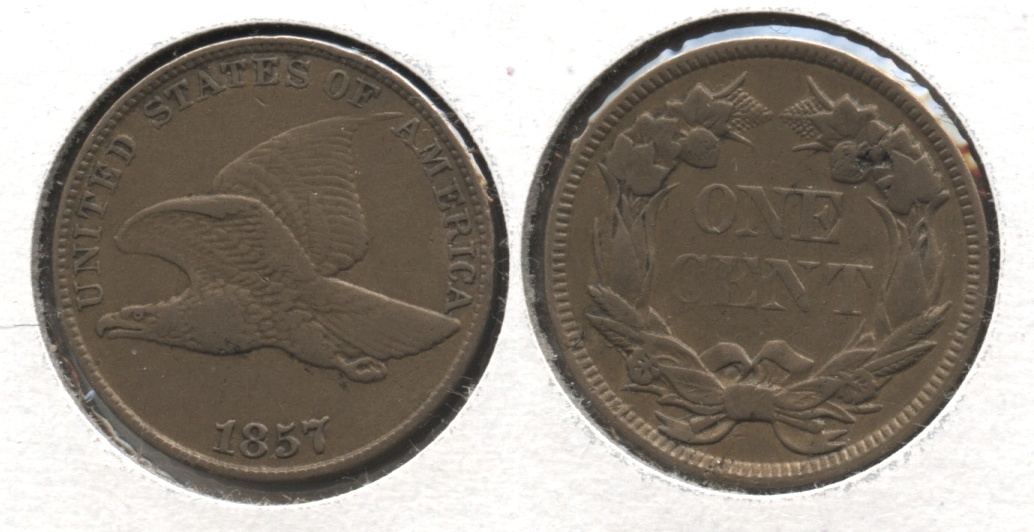 1857 Flying Eagle Cent VF-20 #s