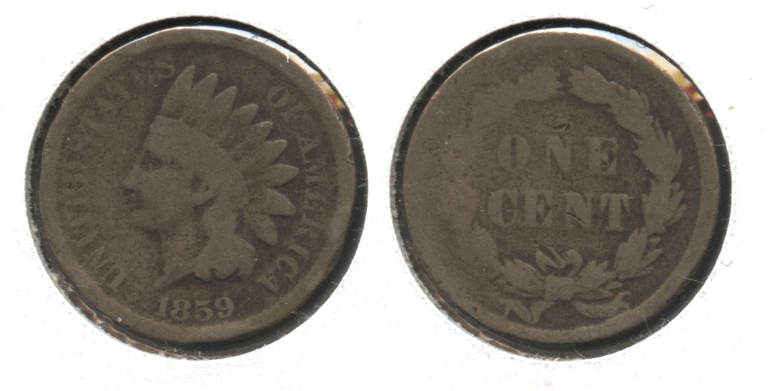 1859 Indian Head Cent AG-3 #ay