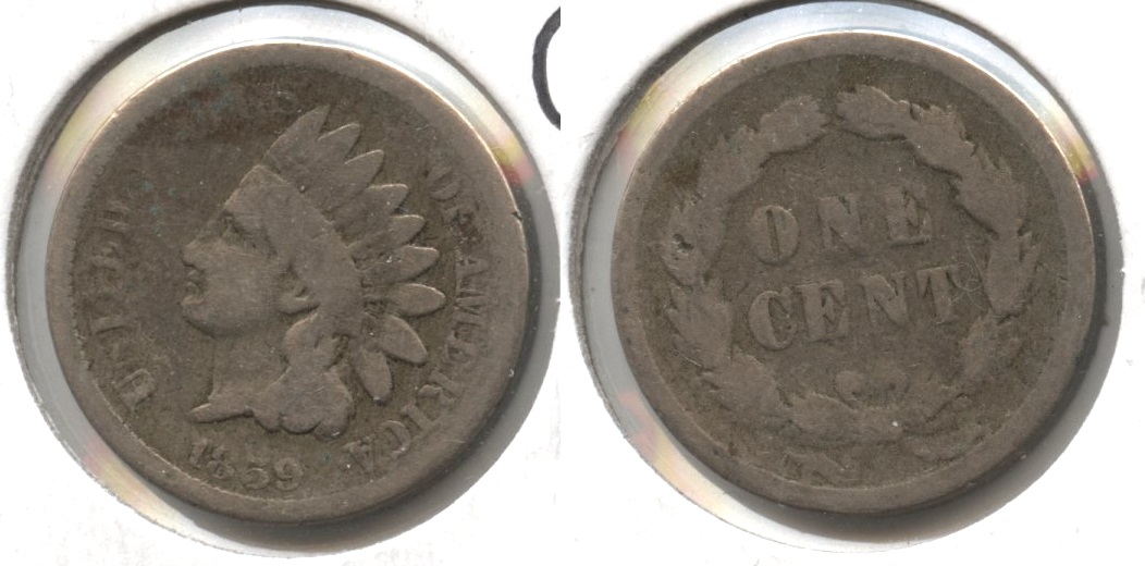1859 Indian Head Cent AG-3 #bf