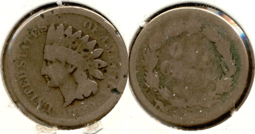 1859 Indian Head Cent AG-3 m