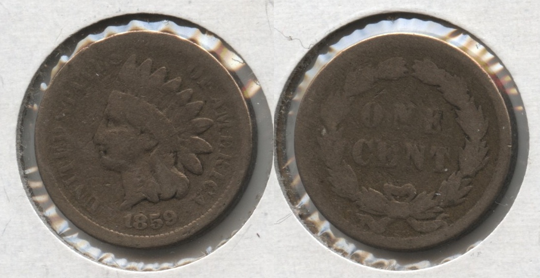 1859 Indian Head Cent Good-4 #cl