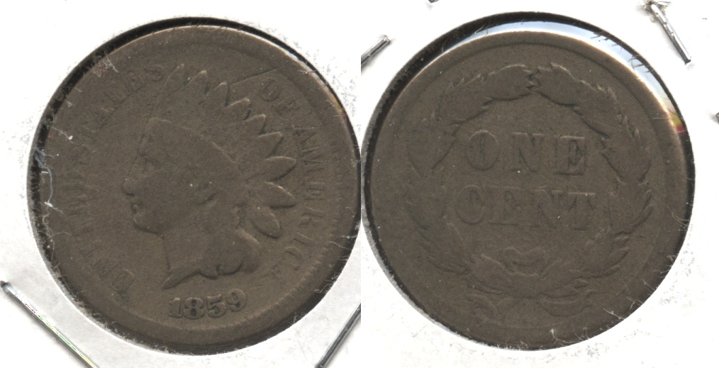 1859 Indian Head Cent Good-4 #cp