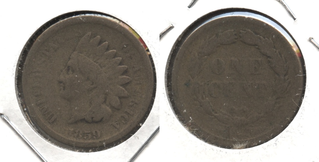 1859 Indian Head Cent Good-4 #cq