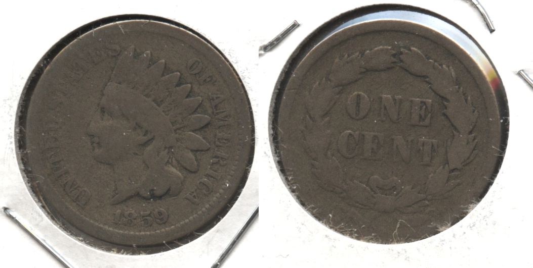 1859 Indian Head Cent Good-4 #cs