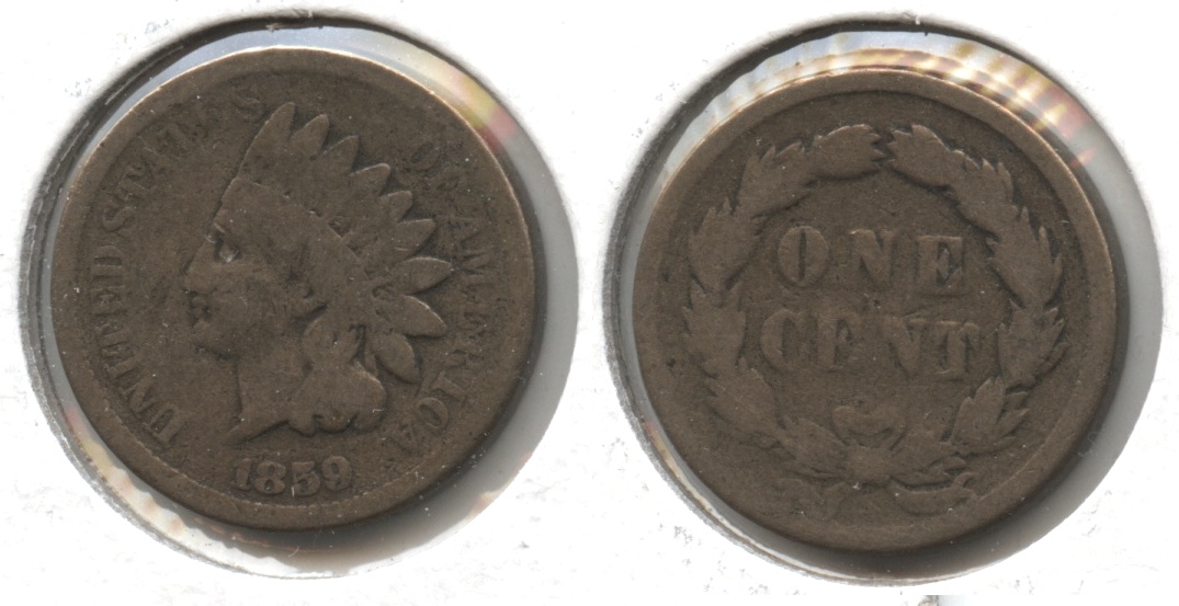 1859 Indian Head Cent Good-4 #da