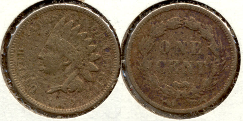 1859 Indian Head Cent Good-4 h Rough