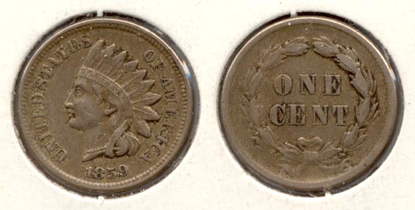 1859 Indian Head Cent VF-20