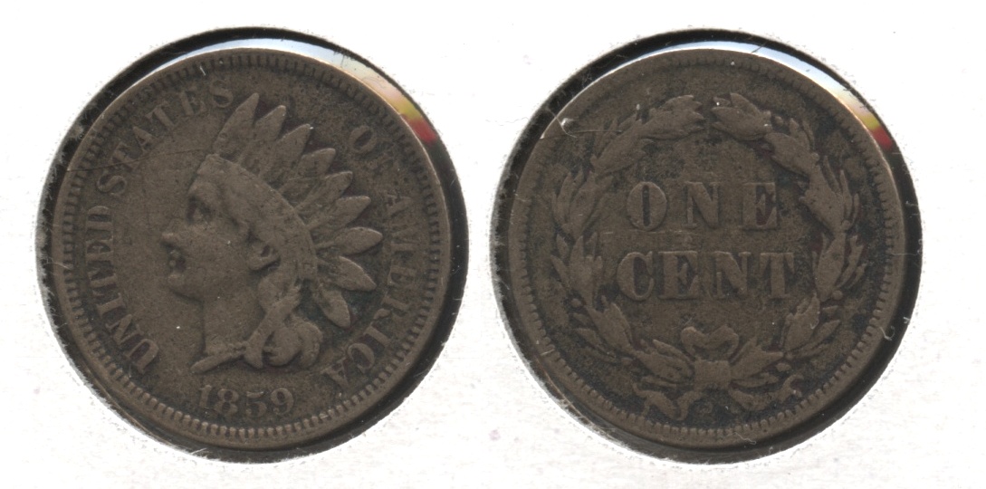 1859 Indian Head Cent VG-8 #x