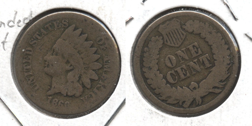 1860 Indian Head Cent Good-4 #ap