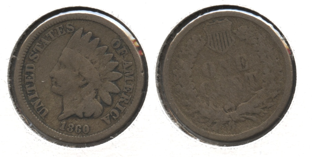 1860 Indian Head Cent Good-4 #az