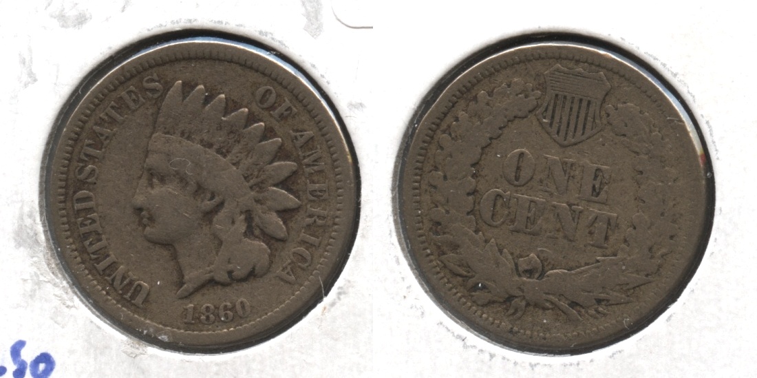 1860 Indian Head Cent VG-8 #j
