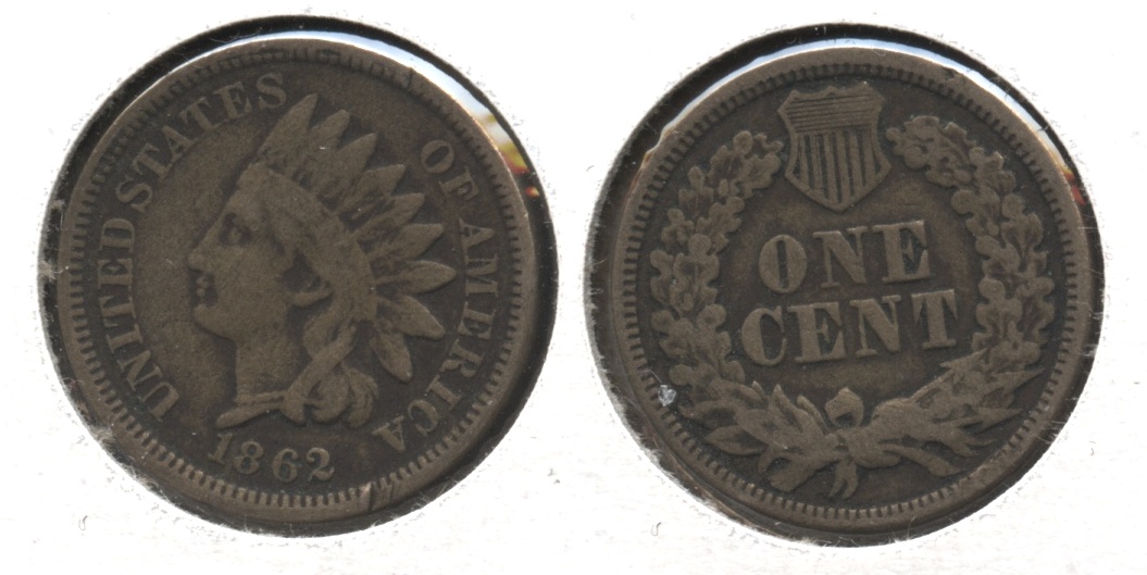 1862 Indian Head Cent G-4 #bq