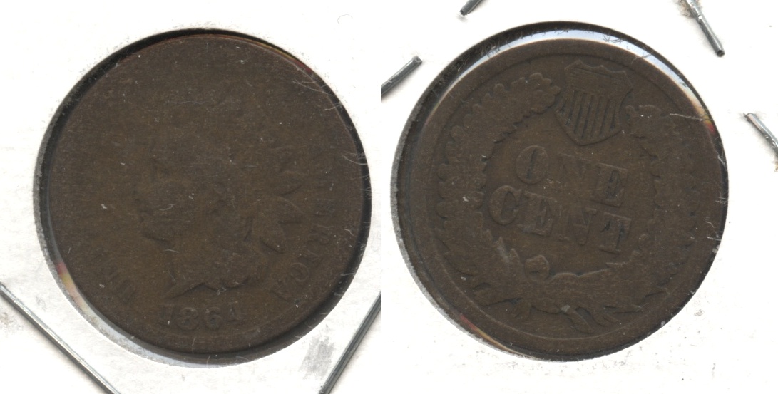 1864 Bronze Indian Head Cent AG-3 #ag