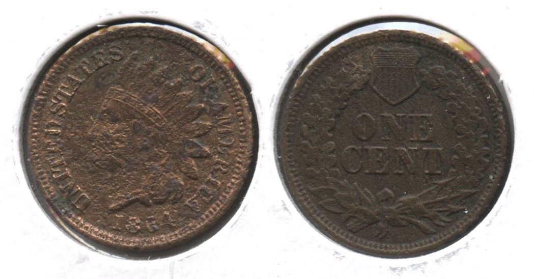 1864 Bronze Indian Head Cent Filler