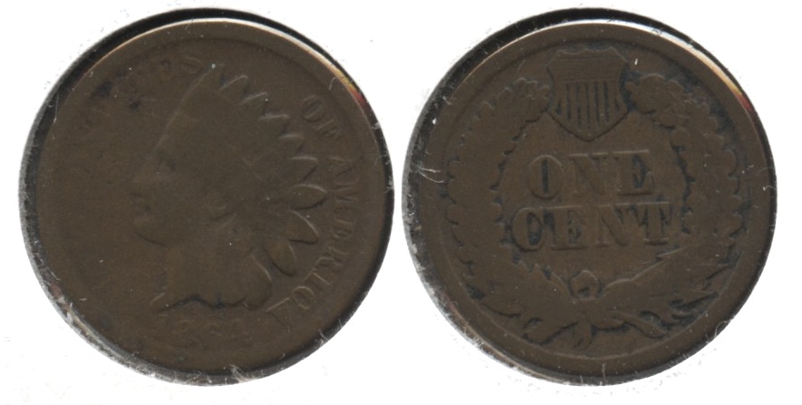 1864 Bronze Indian Head Cent Good-4 #ba