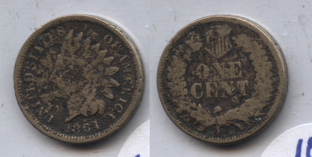 1864 Copper Nickel Indian Head Cent Filler #a