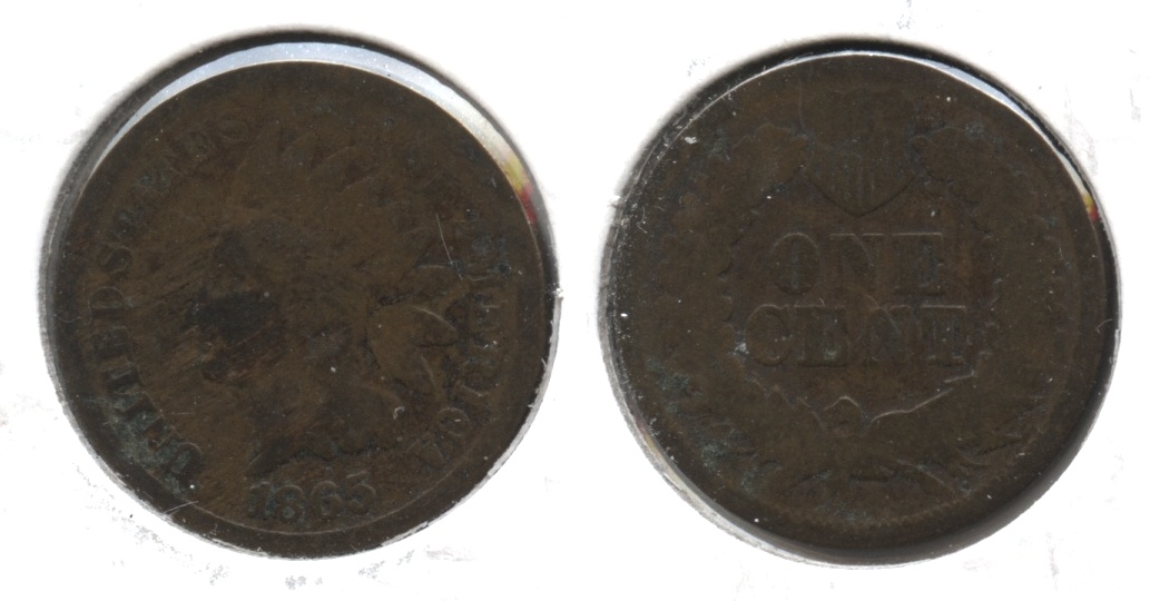 1865 Indian Head Cent AG-3 #y