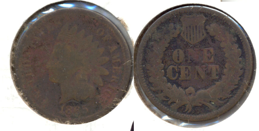 1865 Indian Head Cent Fair-2 b