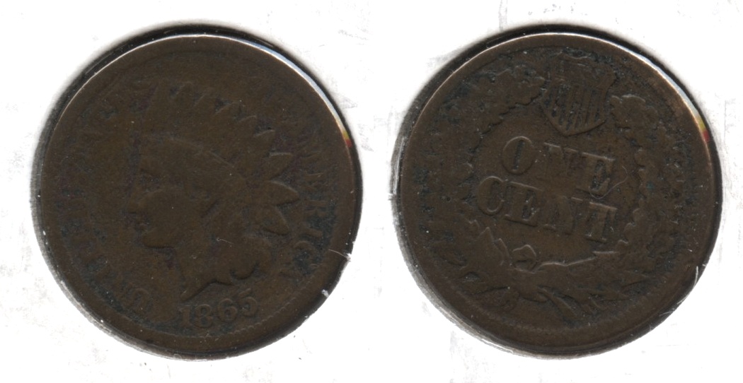1865 Indian Head Cent VG-8 #h