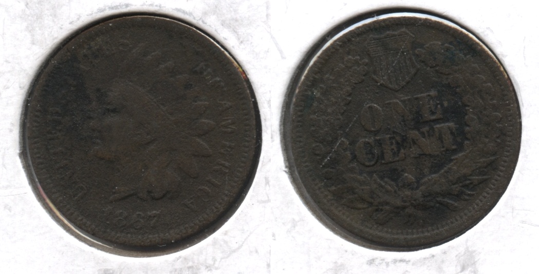 1867 Indian Head Cent AG-3 #f