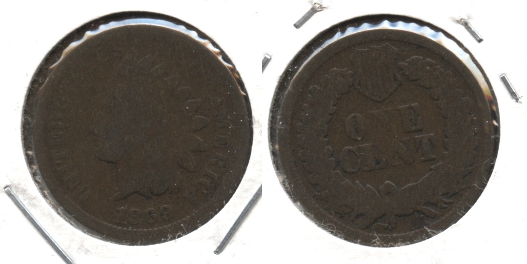 1869 Indian Head Cent Good-4 #k