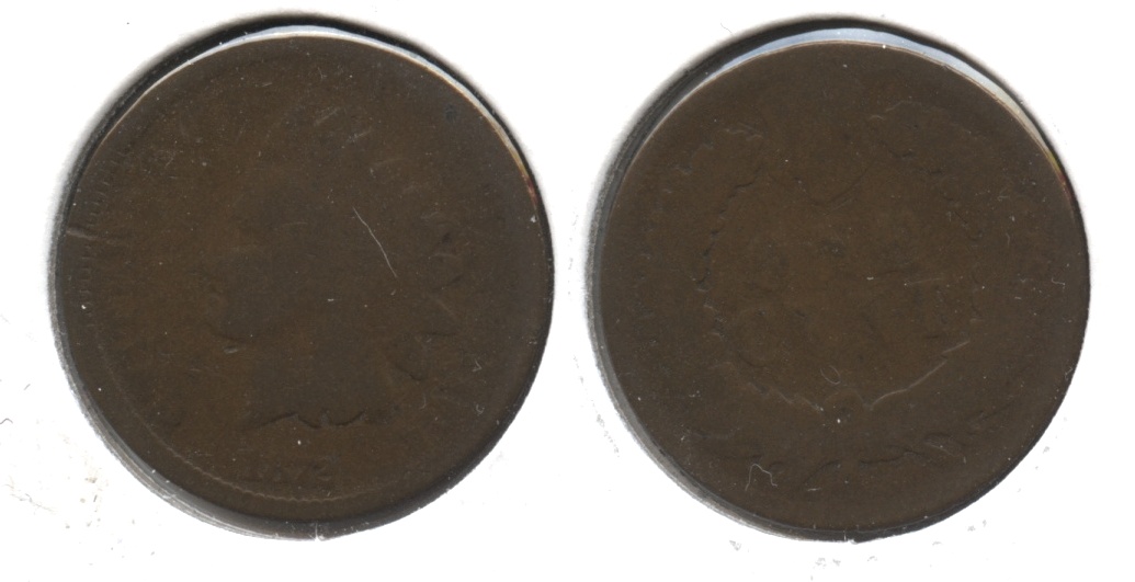 1872 Indian Head Cent AG-3 #b