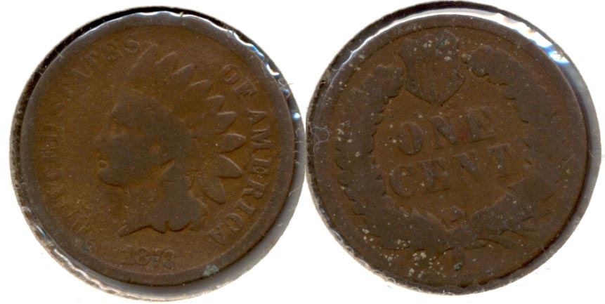 1873 Indian Head Cent AG-3