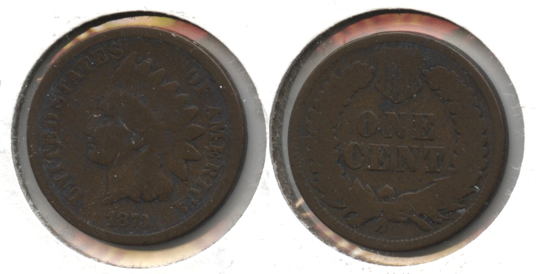1873 Indian Head Cent Good-4 #ad
