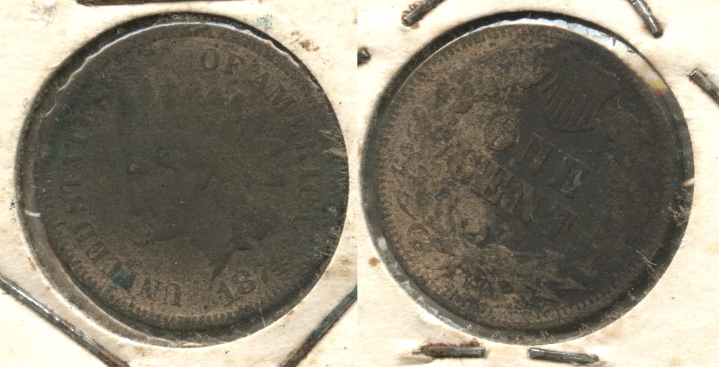 1874 Indian Head Cent Filler #e