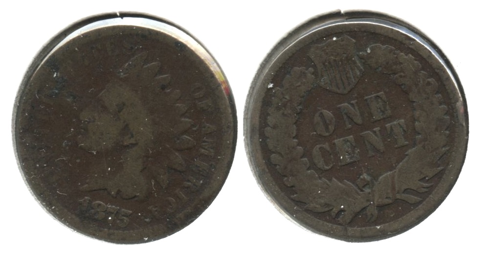 1875 Indian Head Cent AG-3 #ag