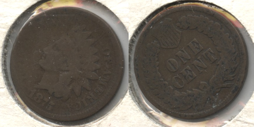 1875 Indian Head Cent AG-3 #u