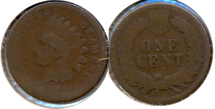 1875 Indian Head Cent Fair-2 m