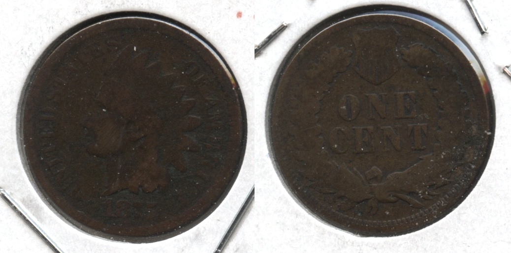 1875 Indian Head Cent Good-4 #aj