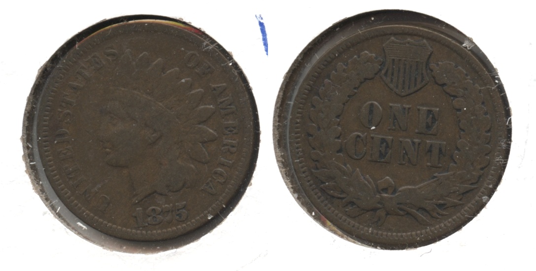 1875 Indian Head Cent VG-8 #f